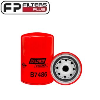 B7486 Baldwin Oil Filter Perth Fits John Deere Queensland, Hitachi Sydney, JCB Melbourne