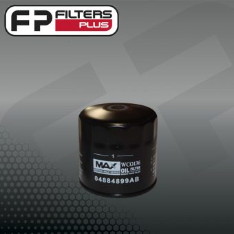 WCO136 Wesfil Oil Filter Suits Jeep Dodge Chrysler Perth Melbourne Sydney Australia