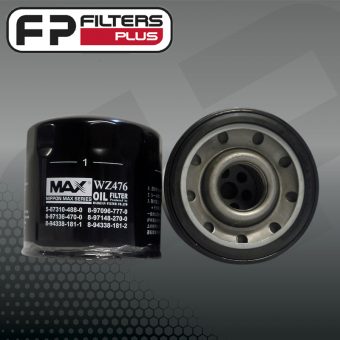 WZ476NM Wesfil Oil Filter suits Isuzu Trucks Perth Melbourne Sydney Australia