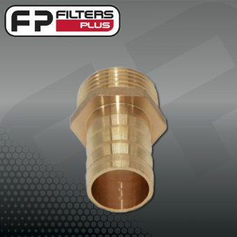 1 Inch BSP Brass Hose Tail Perth Melbourne Sydney Hobart Brisbane