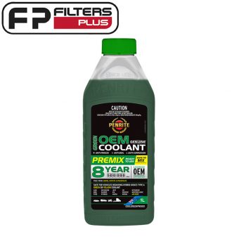 COOLGREENPMX001 Penrite OEM Green Coolant Premix Perth Melbourne Sydney Australia
