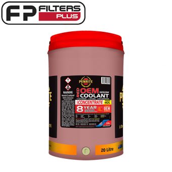 COOLRED020 Penrite Red OEM Coolant Concentrate 20 Litre Perth Melbourne Sydney Australia
