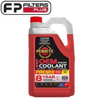 Coolredpmx005 Penrite OEM Red Premix Coolant 5L Perth Melbourne Sydney Australia