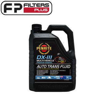 Penrite 4 Litres ATF DX3 Perth Automatic Transmission Fluid DXIII Melbourne Sydney ATFDX3004